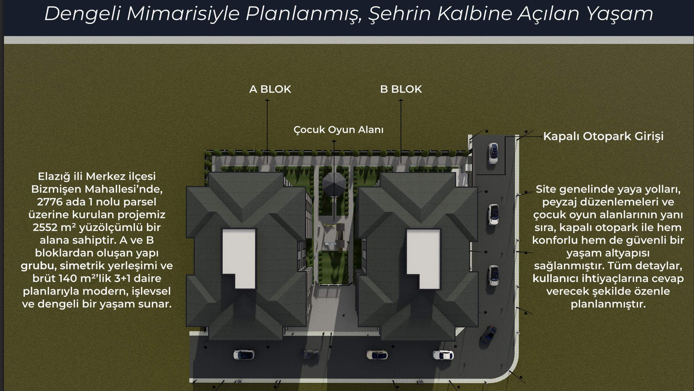 Murat Sevinç Kooperatifi Vaziyet Planı